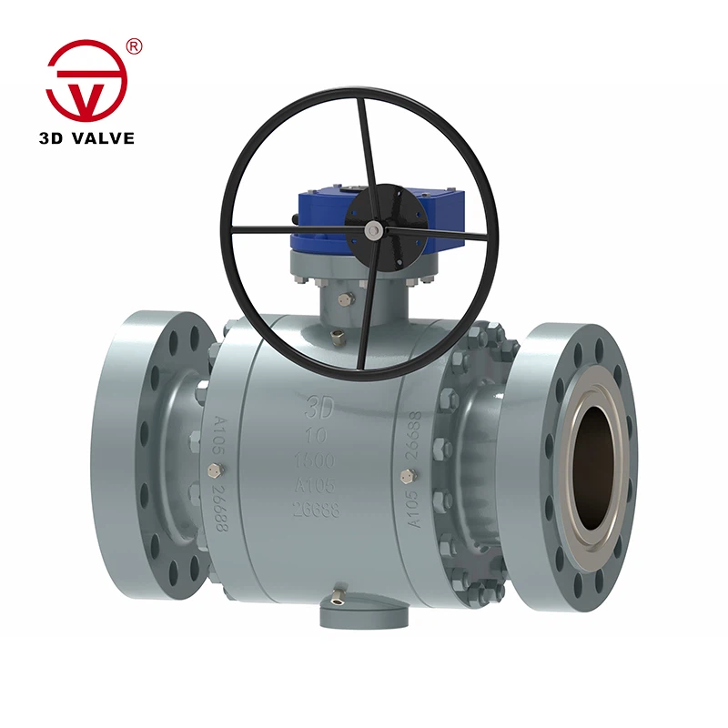 鍛造高圧トラニオンボールバルブ